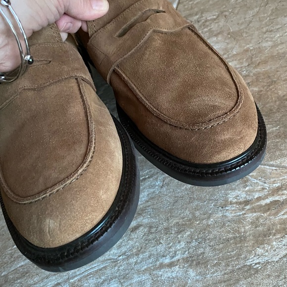 J Crew Men’s Suede Penny Loafer - Picture 7 of 10